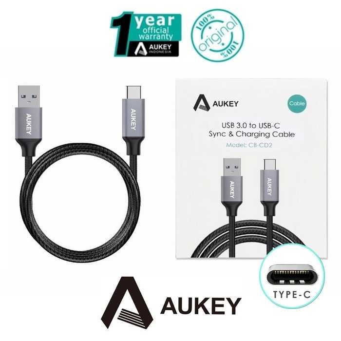 AUKEY CABLE KABEL USB TYPE-C TO USB 3.0