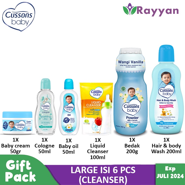 Cusson Baby Gift Set / Paket Kado Melahirkan Cussons/ Kado Bayi Baru Lahir Cussons Ukuran Besar-2