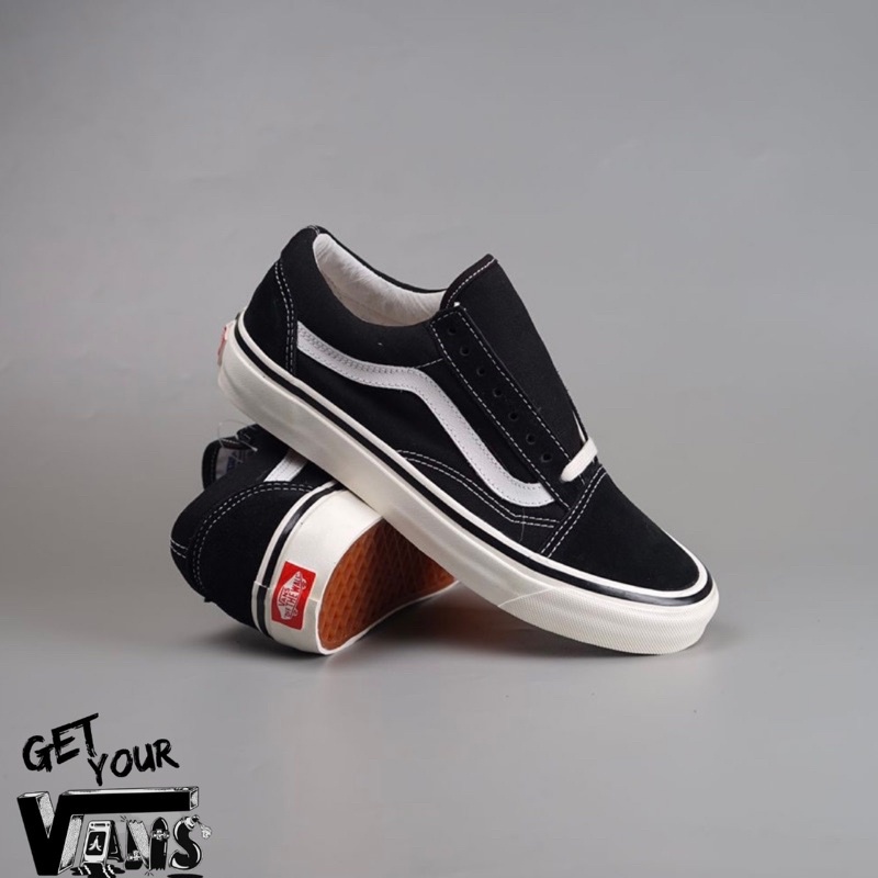 Vans Old skool Anaheim Style 36 Dx Black White Original 100% Bnib