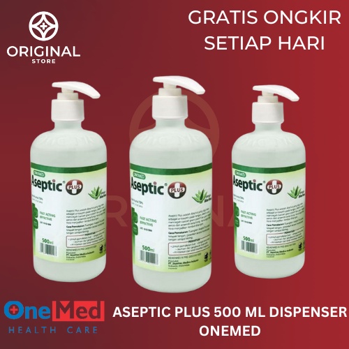 ASEPTIC PLUS 500ML REFILL &amp; DISPENSER ONEMED