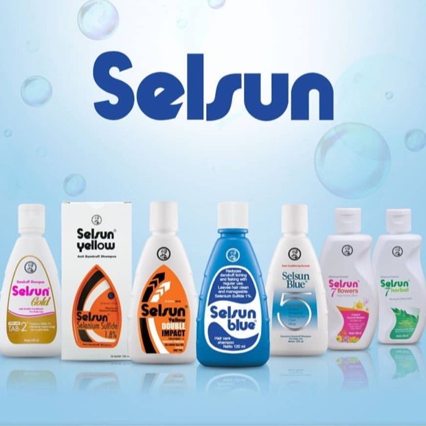 Shampoo Selsun Yellow Double Impact Treatment Anti Ketombe &amp; Gatal