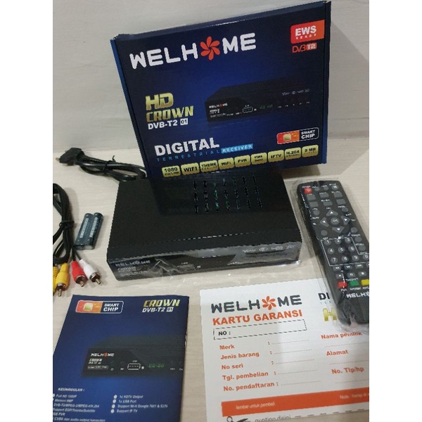 Set Top Box Welhome Set Top Box DVB T2 MSTAR 01 02 03 DVBT2