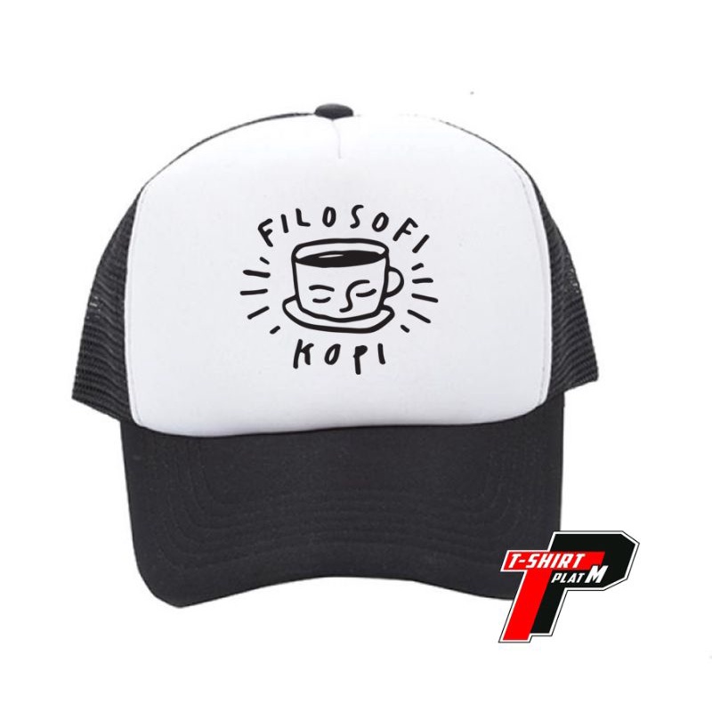 Topi Trucker Filosofi Kopi