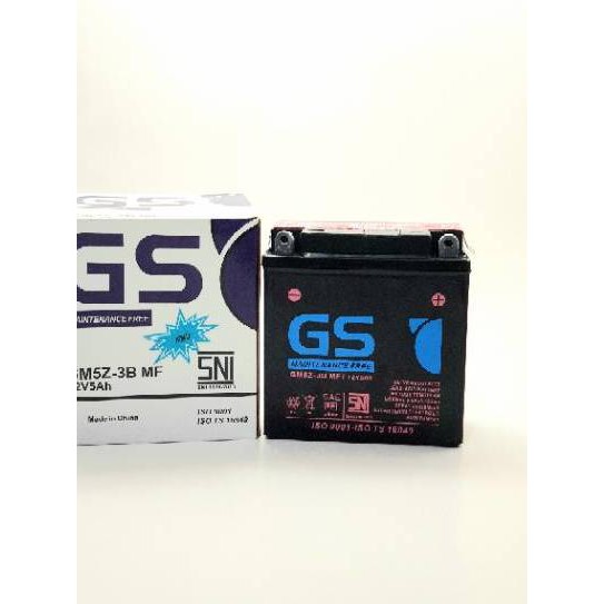 ◊ Aki Motor Yamaha Vega R, Vega ZR GM5Z-3B GS Y Accu Kering ◙