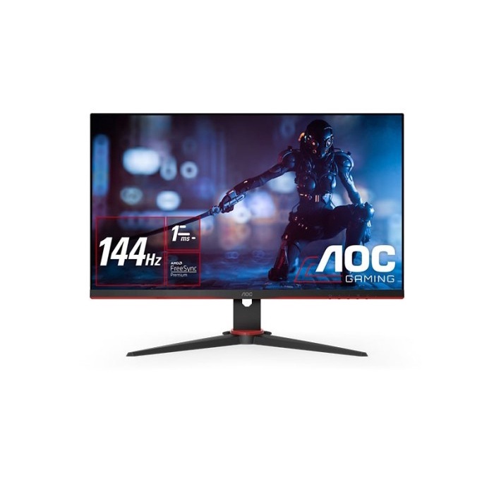 LED Monitor Gaming AOC 24G2E 23.8" 144Hz FHD HDMI DP - AOC 24G2E/70