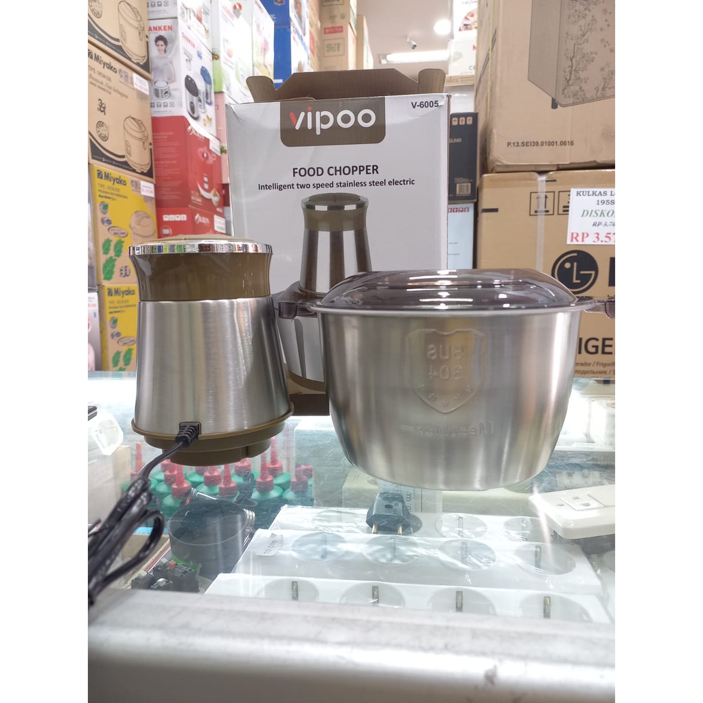 Penggiling Daging/Chopper Vipoo V6005