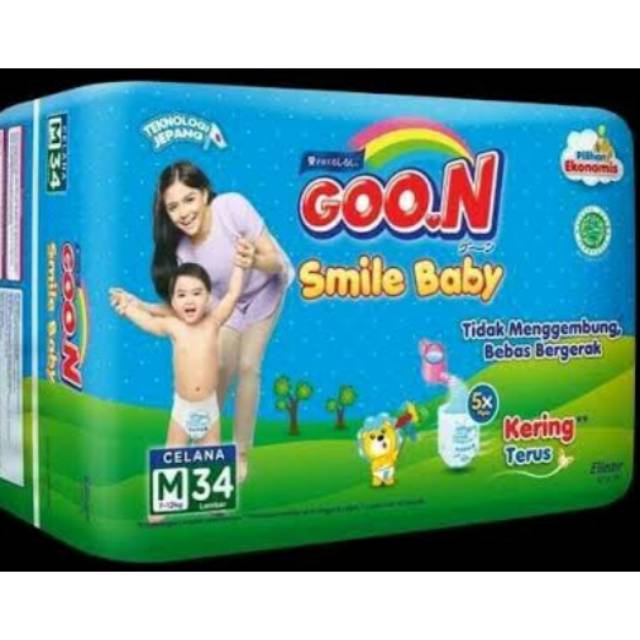 POPOK GOON smile baby UK M34 PANTS