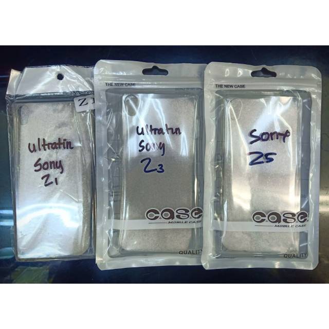 Jelly case Ultrathin For Sony Z1 Sony Z3 dan Sony Z5
