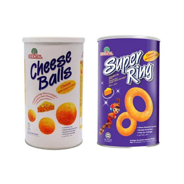 

Oriental Cheese Ball / Super Ring Can 80gr