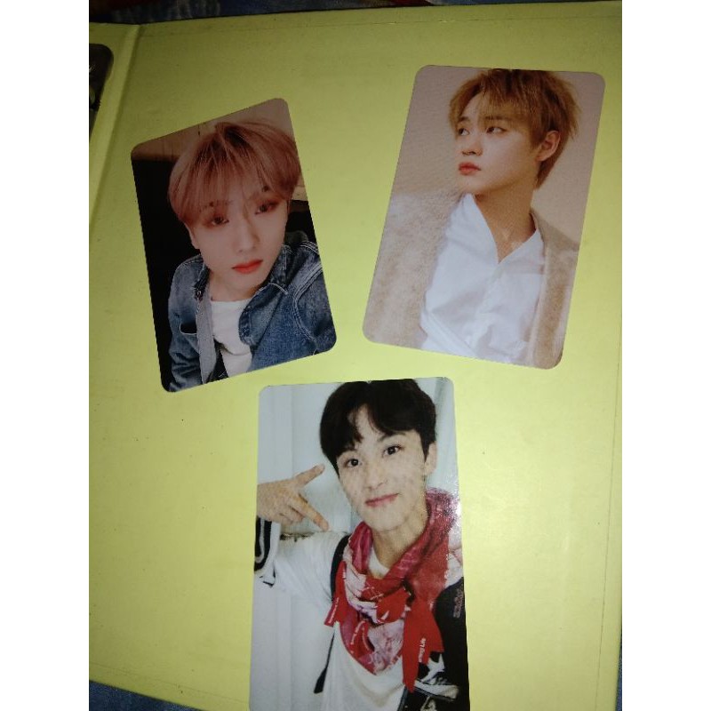 BOOKED PC JISUNG, CHENLE SG20, MARK WELKIT