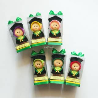 Boneka Wisuda  Flanel  Mini 10cm Murah Shopee Indonesia