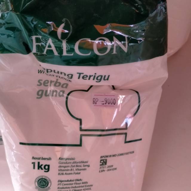 

TEPUNG TERIGU MERK FALCON 1KG