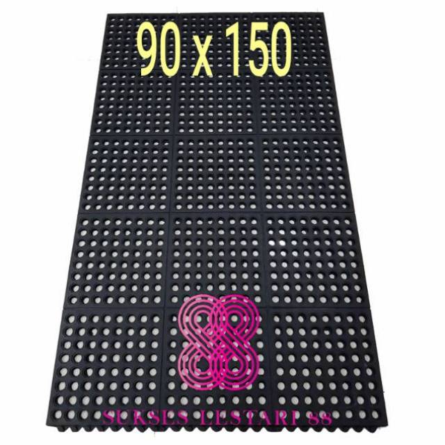 Keset Karpet Karet Anti Slip 90 x 150 - WSM