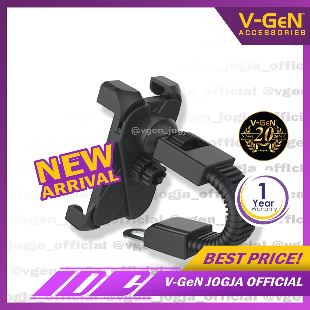 Motorcycle Holder V-GeN VHL-20 Holder Handphone Motor V-GeN