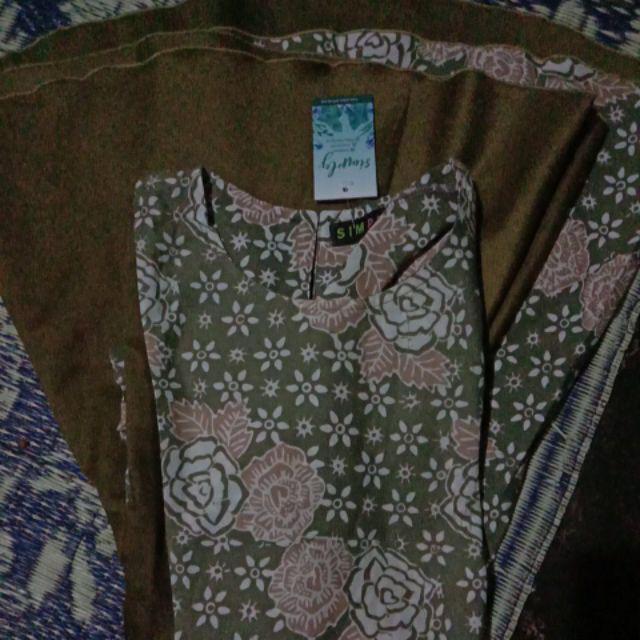 Daily Batik By Simply2simply | Batik Simply | Batik Modern | Atasan Batik | Batik Kerja