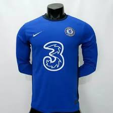JERSEY BOLA GRADE ORI CHELSEA HOME NEW LONG SLEEVE 2021