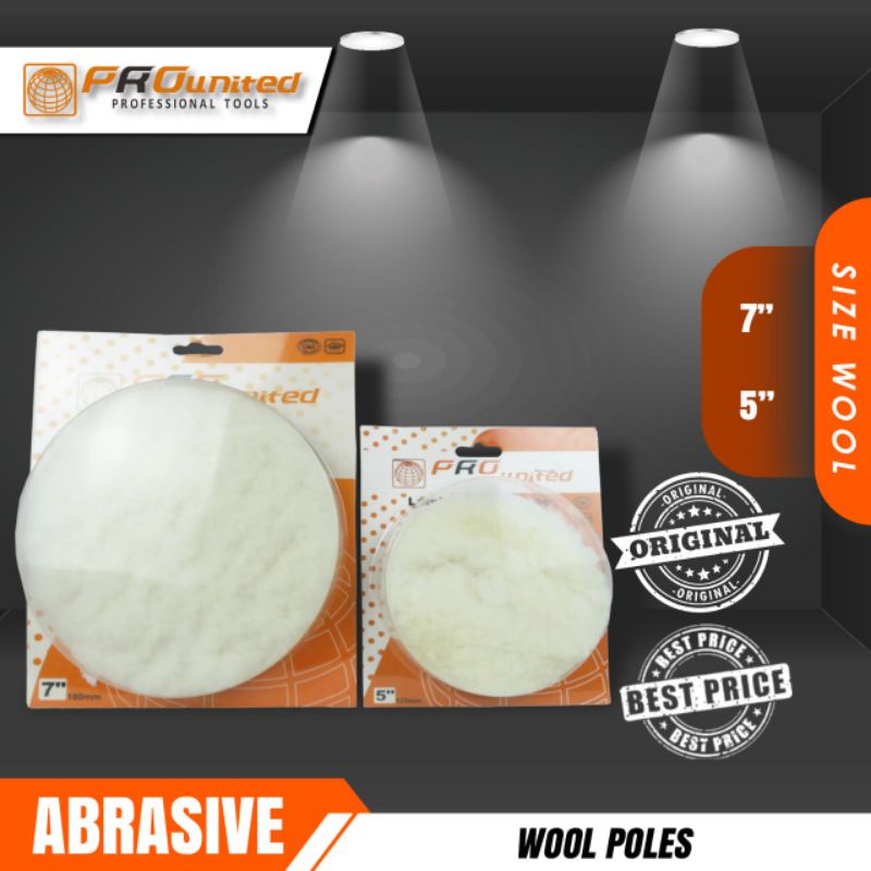 WOOL POLES MOBIL 5&quot; &amp; 7&quot; PRO UNITED USA PRODUCT