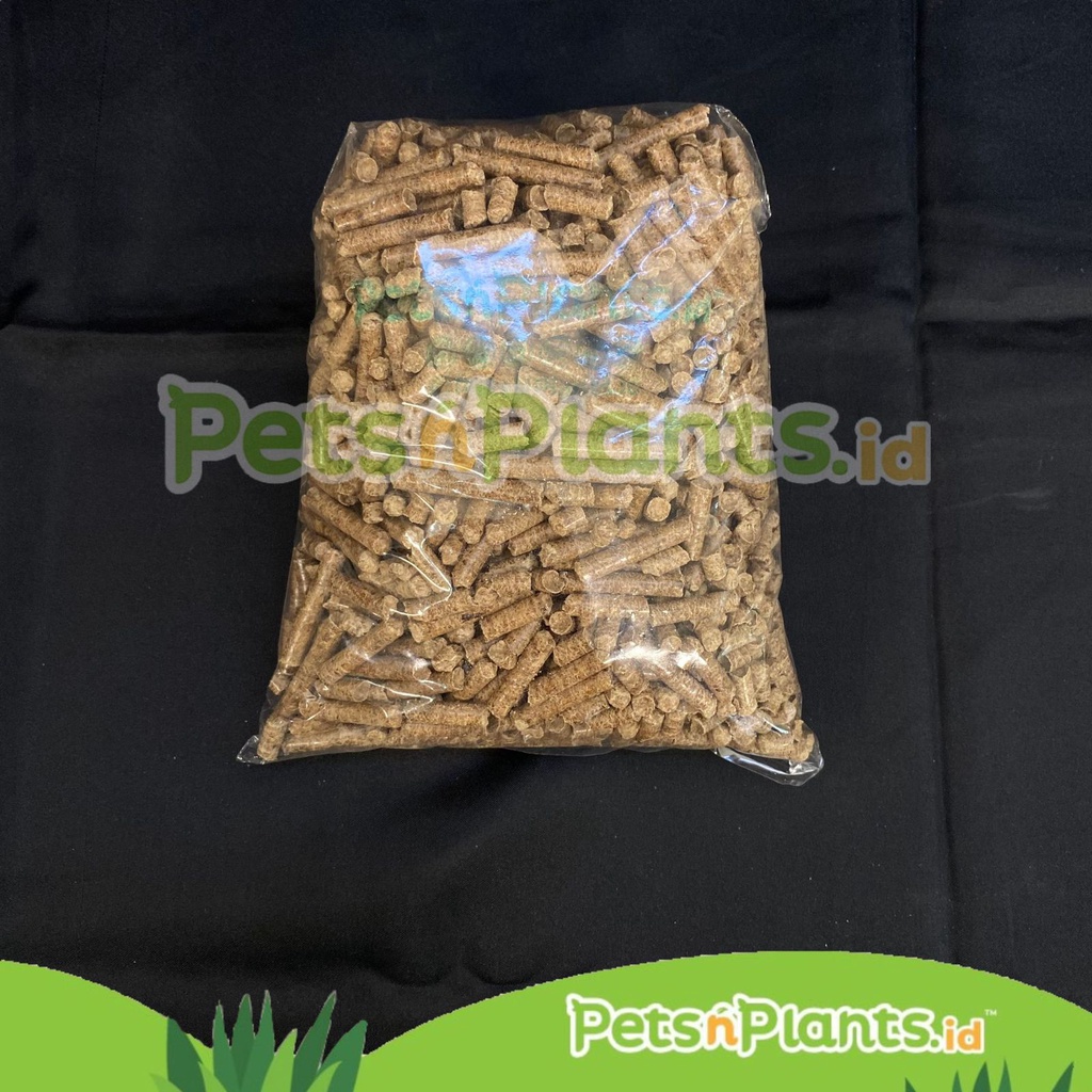 PnP - WOOD PELLET PREMIUM - Alas Kandang Hewan Kelinci Kucing Hamster Reptil Anti Bau