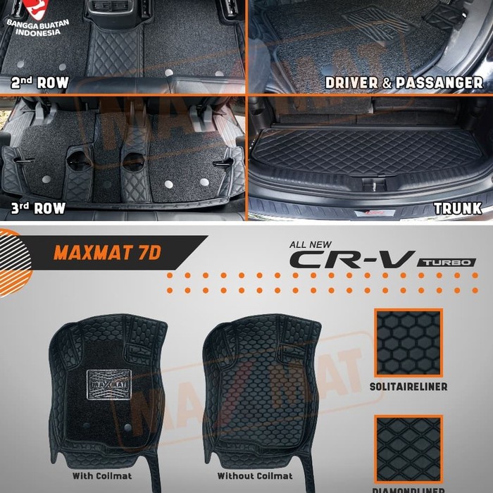 Karpet 7D All New CRV maxmat Otoproject