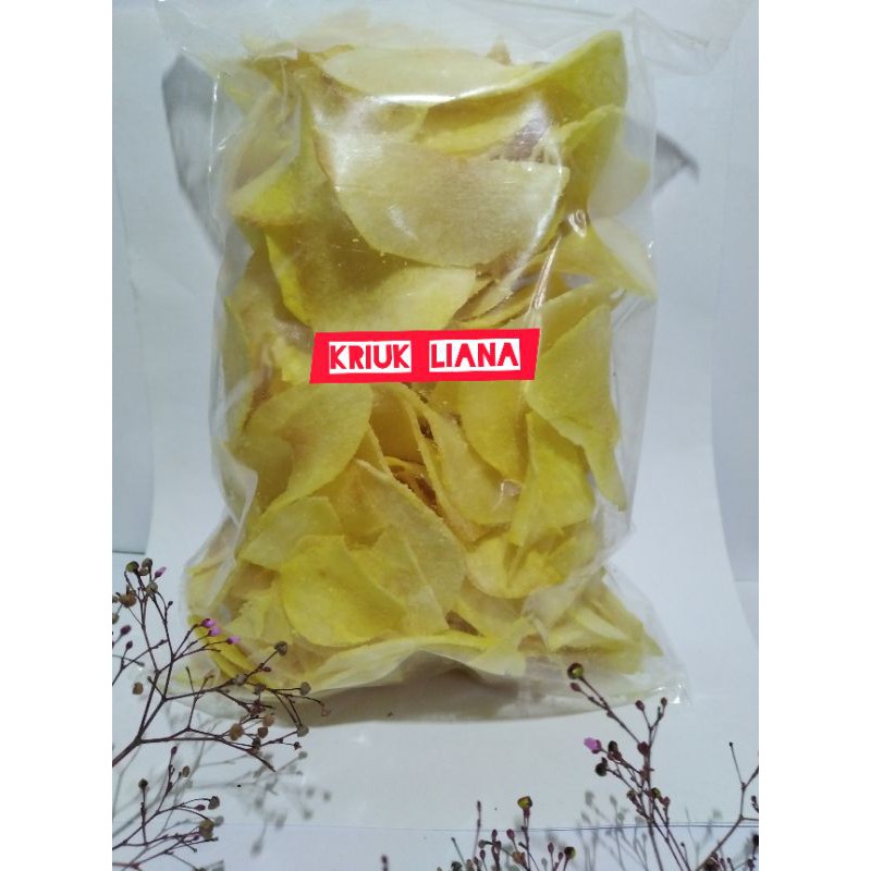 

Keripik Singkong Rasa Jagung Manis Termurah 200gr