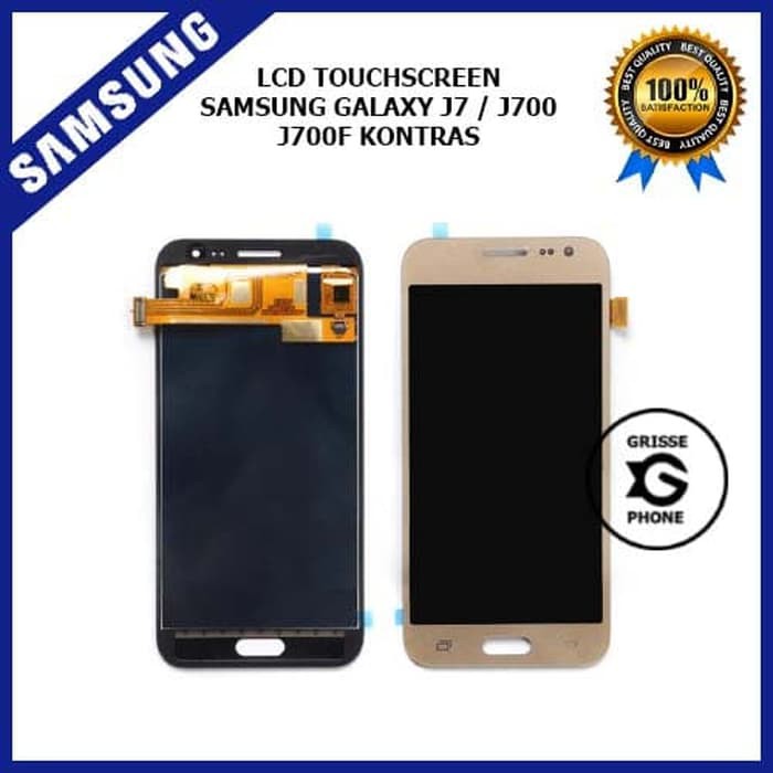 LCD Touchscreen Samsung Galaxy J7 / J700 / J700F Original Kontras