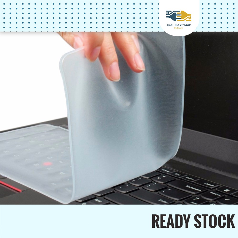 Cover Pelindung Keyboard Notebook Bahan Silicon