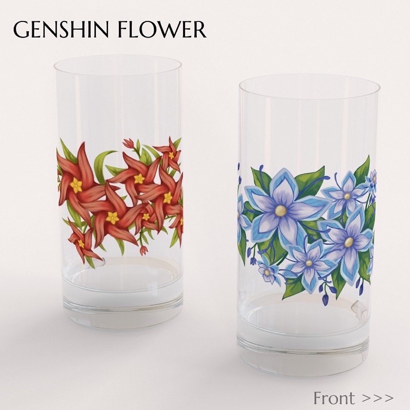 GLASS Genshin Impact Fan Merch