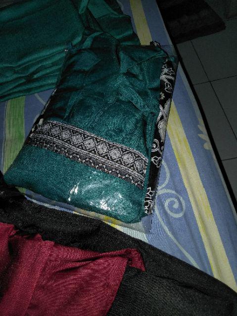 Restock!! Set Mafaza Gamis Batik Kebaya Batik 5 Warna