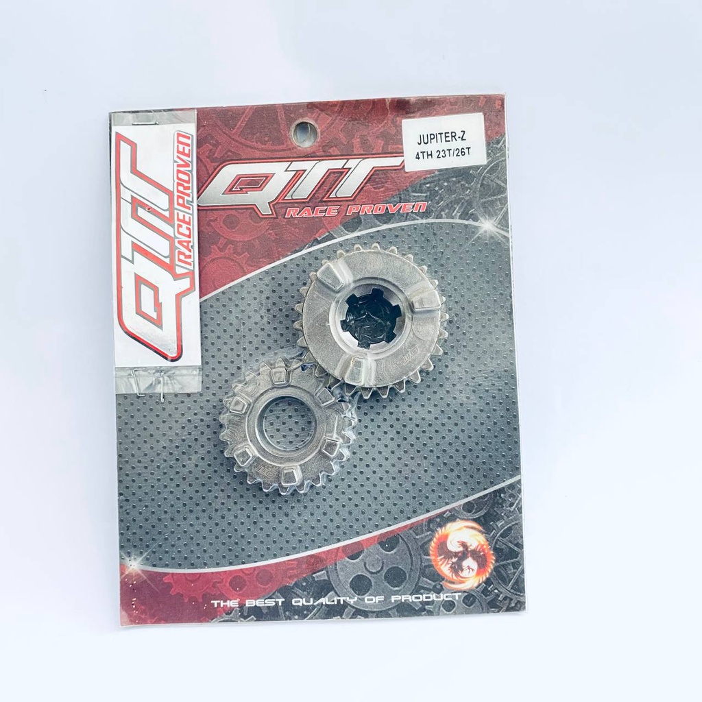 GEAR GIGI RASIO RATIO QTT RACING JUPITER Z 4TH 23-26 ORIGINAL