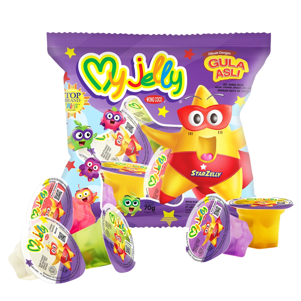 Wong Coco My Jelly isi 5Cups