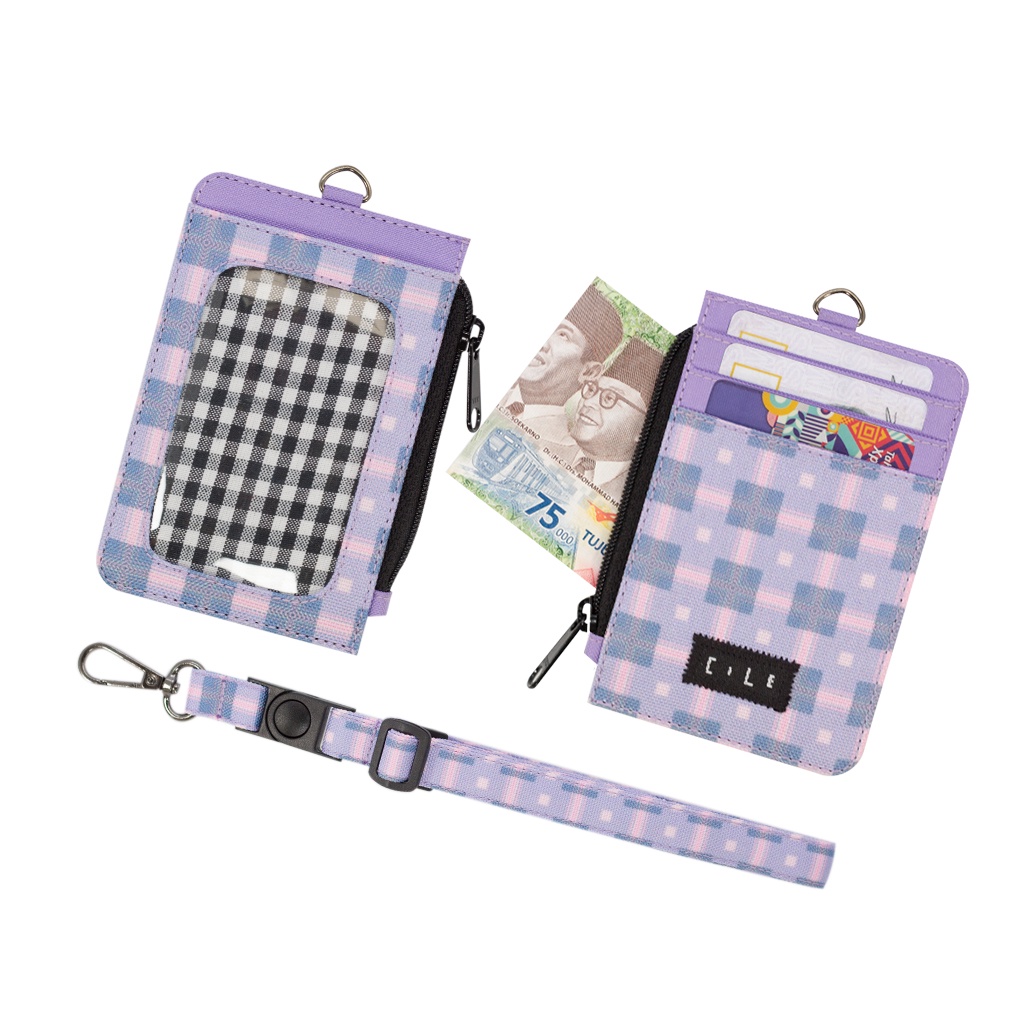 

ID Card Holder Name Tag Lanyard Dompet Kartu - IDCL02