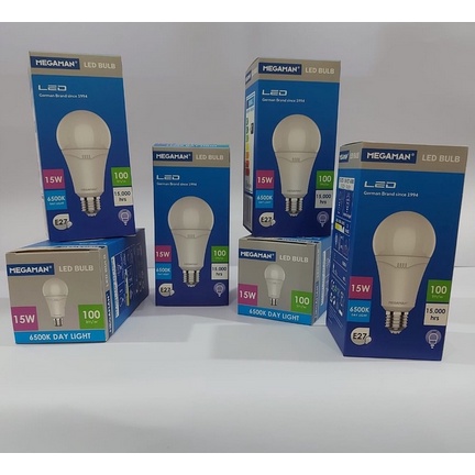 Lampu Led Megaman A-bulb 5w 7w 12w 15w 18w