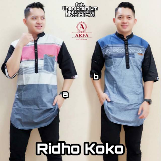 RIDHO KOKO KURTA / LINEN PREMIUM