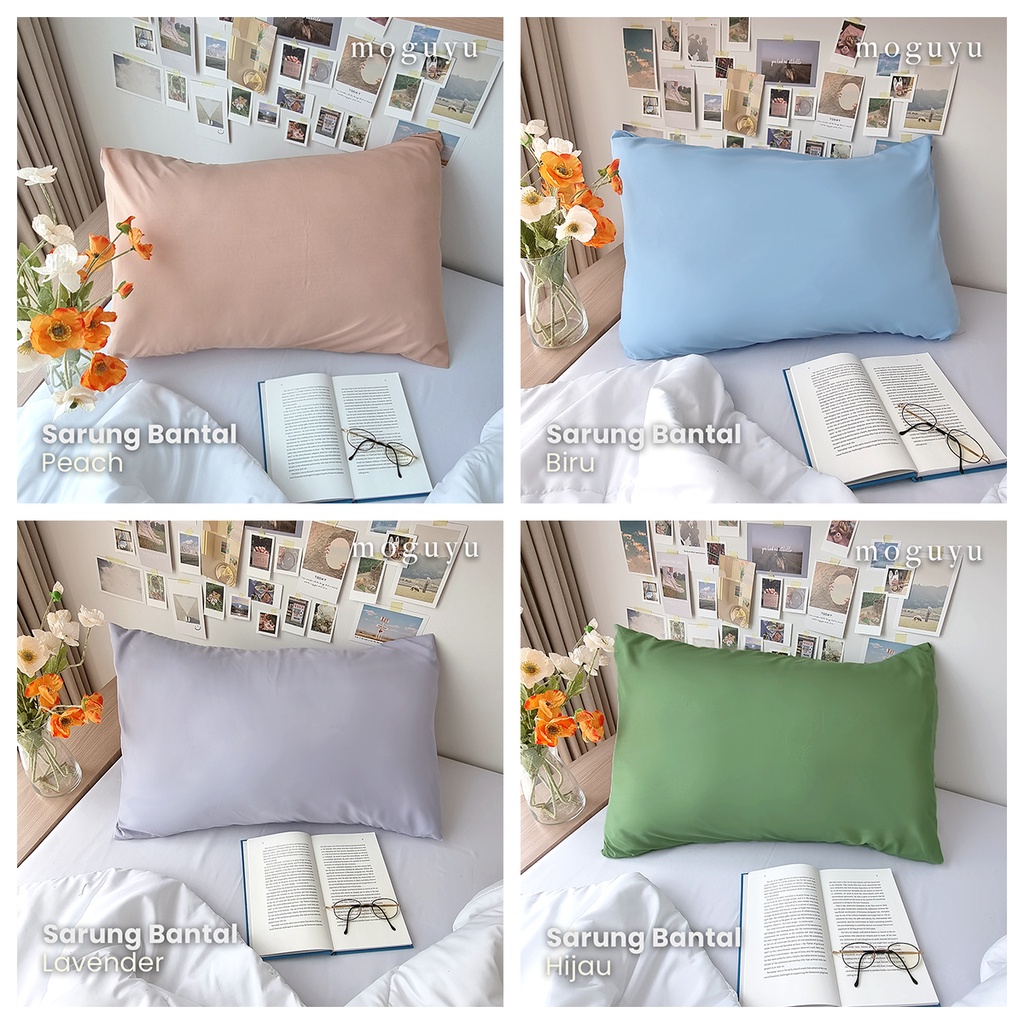 Sarung Bantal / Guling - Microtex [SPREI MOMO]