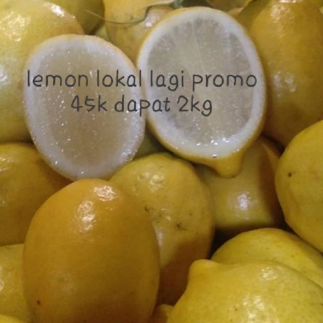 

PROMO TERBATAS Lemon lokal 2kg