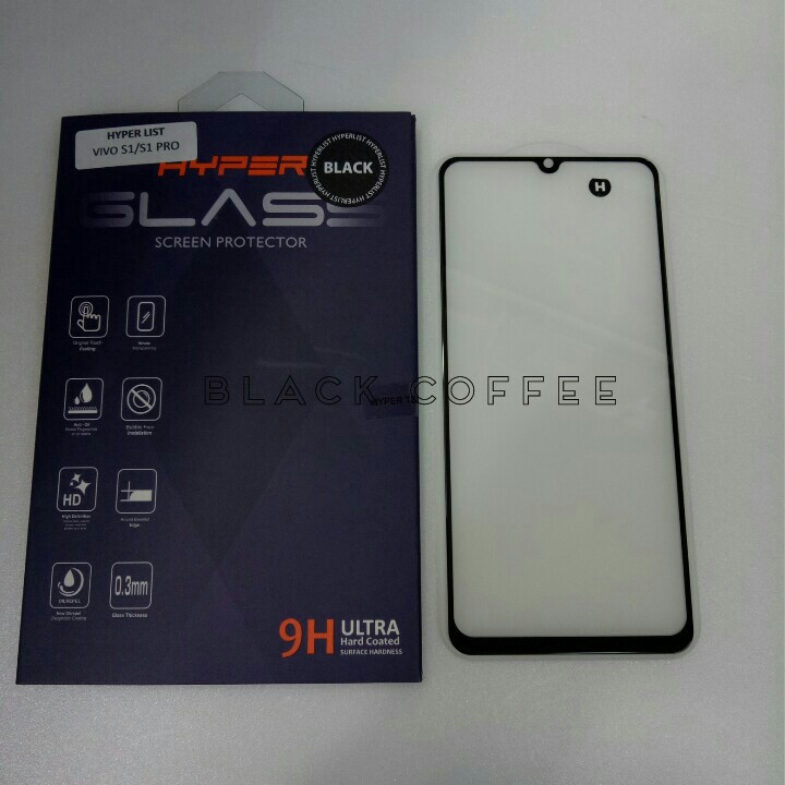 Tempered glass full VIVO V19 V17pro/V15pro/V11pro V15/V11 S1/Z1 PRO screen guard HYPER LIST