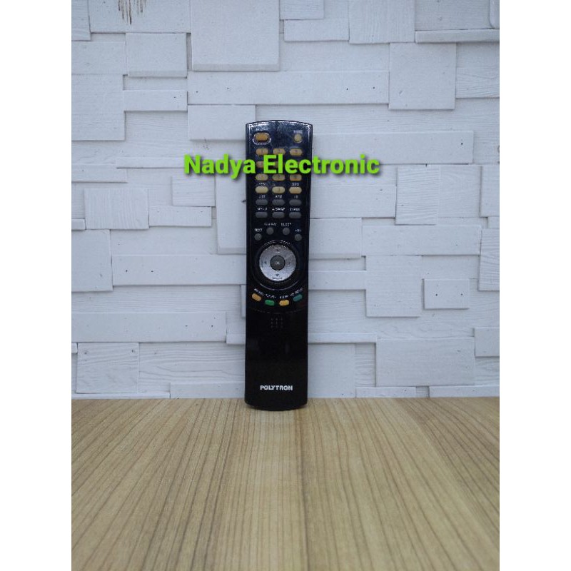 REMOTE REMOT TV POLYTRON 81F483 ORIGINAL ASLI