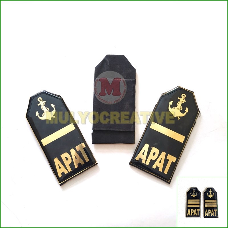 Evolet Tanda Pundak APAT Sekolah Pelayaran Atribut Pelayaran Murah