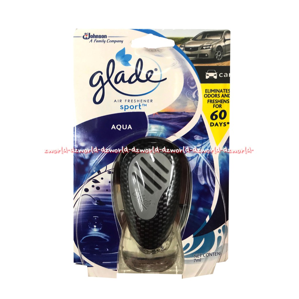 Glade Air Freshener Sport Pengharum Ruangan Mobil 60Hari Parfum Mobil