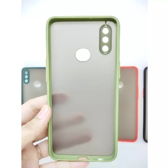 Casing Samsung A10S Dove Matte Transparan Slim Fuze Macaron My Choice Case