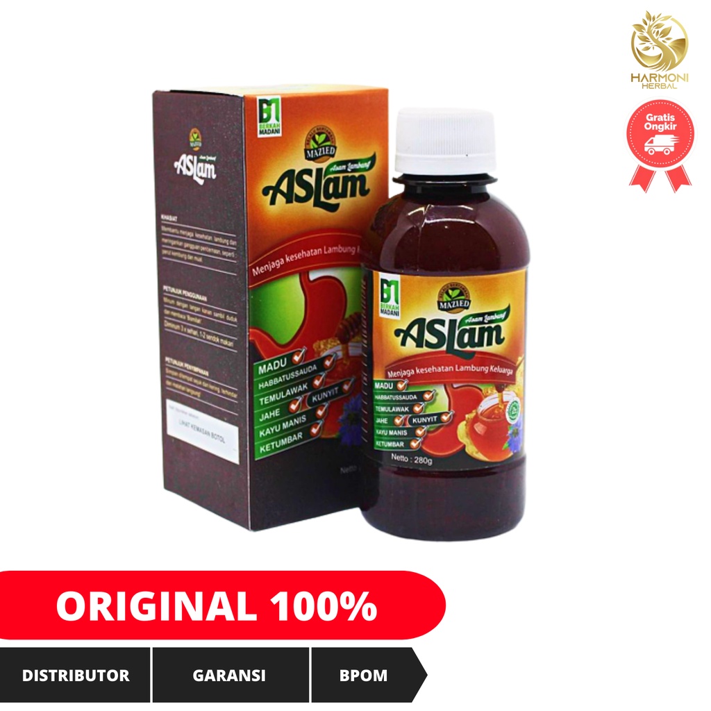 Madu Mazied ASLam | Maag | Meredakan Asam Lambung 280gr