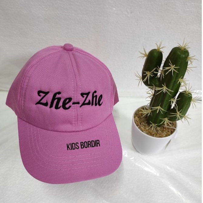 Topi Baseball anak custom nama Gratis Bordir Nama sendiri