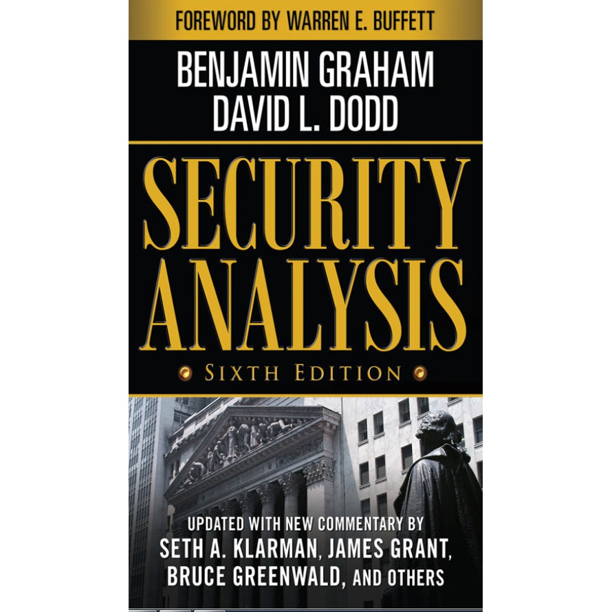 SECURITY ANALYSIS BENJAMIN GRAHAM