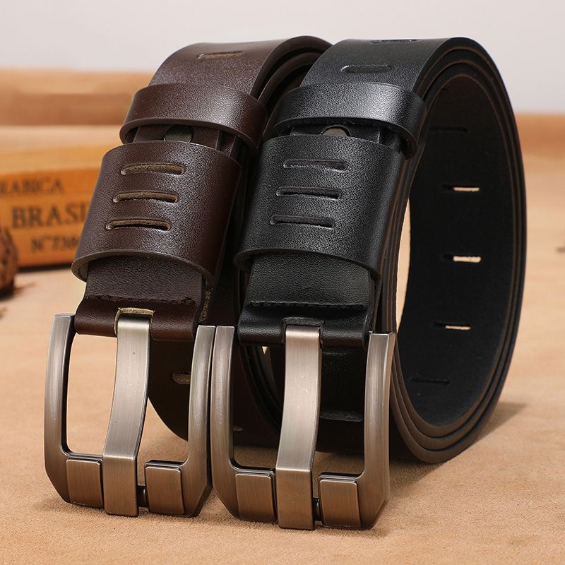 COWATHER Ikat Pinggang Pria Vintage Retro Old School