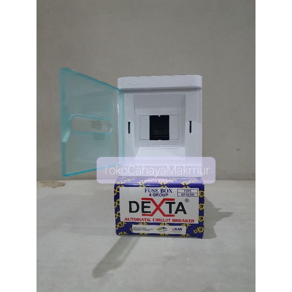 Box MCB 4 Group+Penutup Inbow/Tanam / Box Stut 4 Grup IB/Tanam Dexta