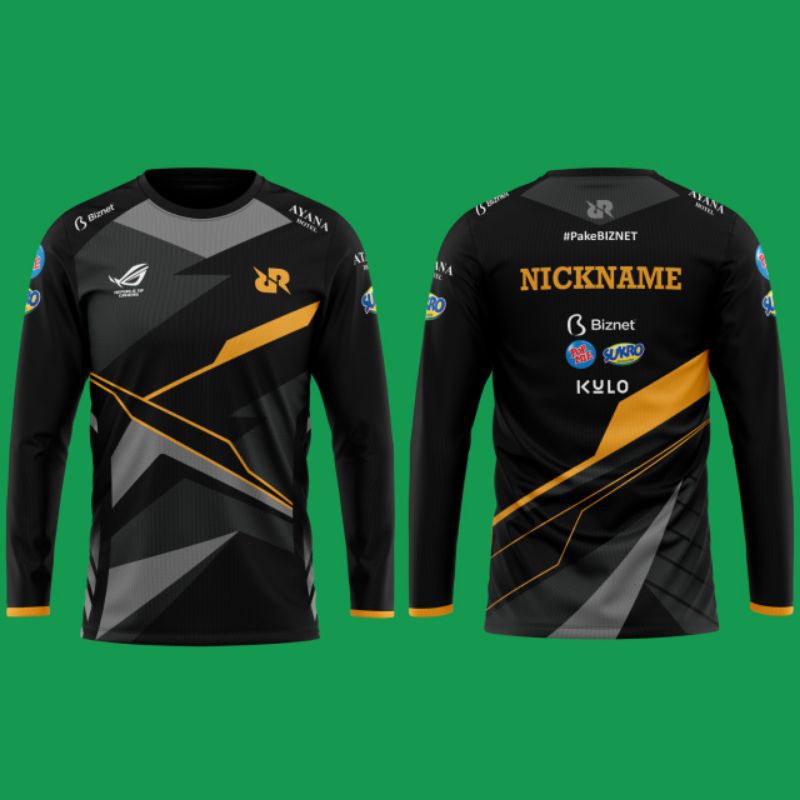 JERSEY RRQ TERBARU 2021 GRADE ORI LENGAN PANJANG DISKON 10%