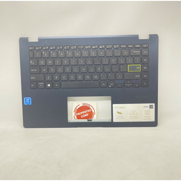Cassing Keyboard / Palmrest Asus Vivobook E410 Navy Blue (Tested)