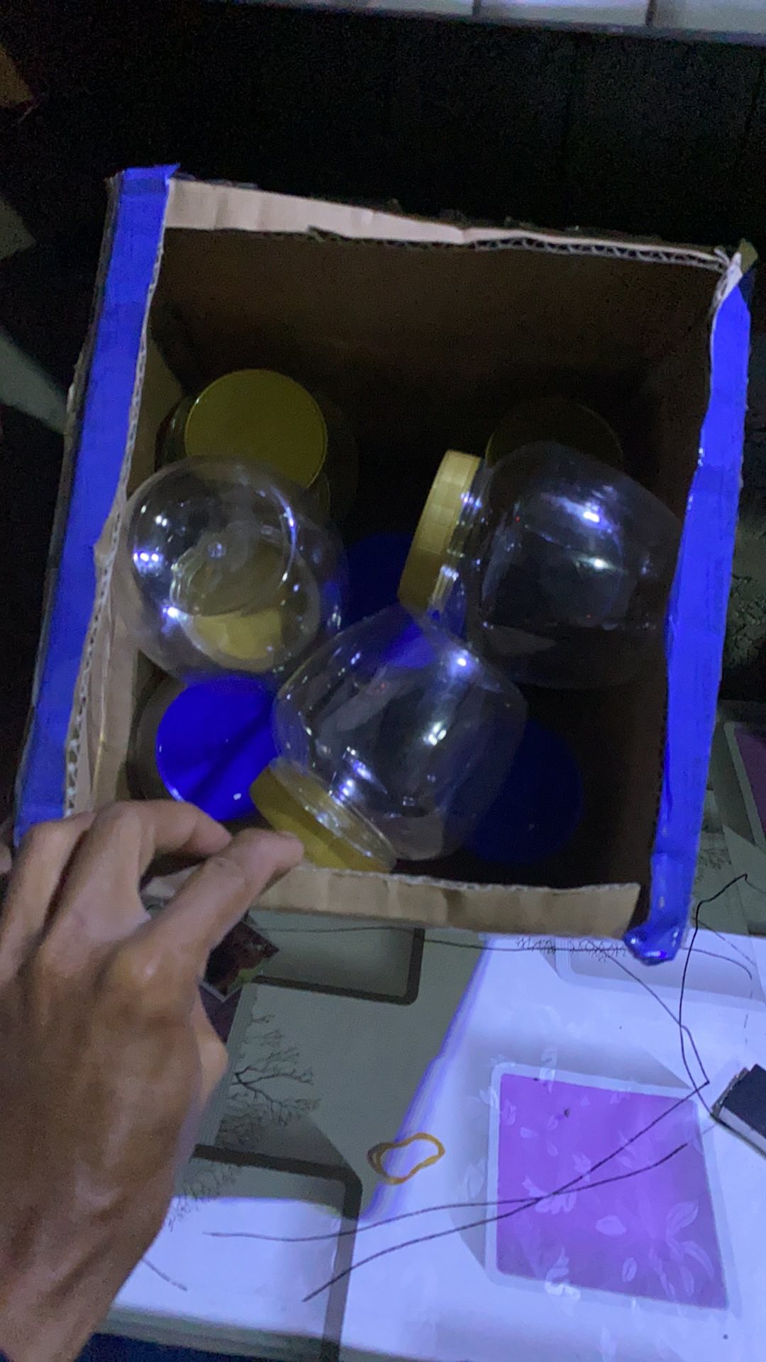 Toples - Botol - Jar Plastik Gentong Kecil 450ml