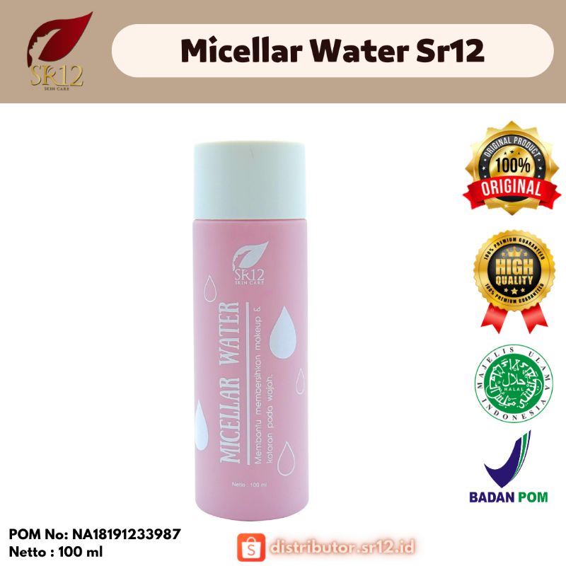 MICELLAR WATER / PEMBERSIH MAKE UP / PEMBERSIH WAJAH