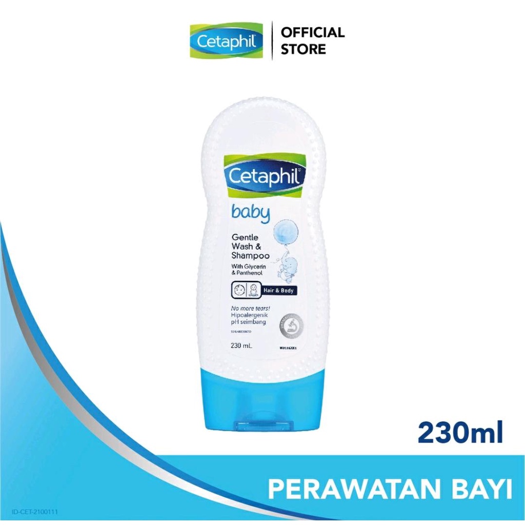 CETAPHIL BABY GENTLE WASH &amp; SHAMPOO / SABUN BAYI / SHAMPOO BAYI